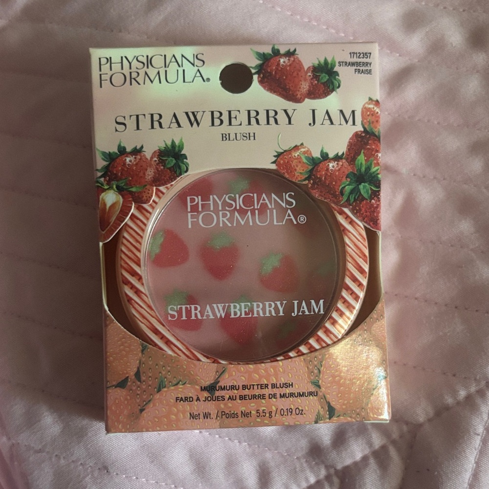 Physicians Formula Strawberry Jam Blush with Pink and Green Accents